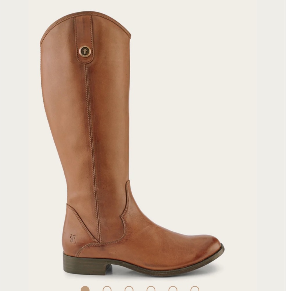 Marissa Medallion Inside Zip Tall Boot